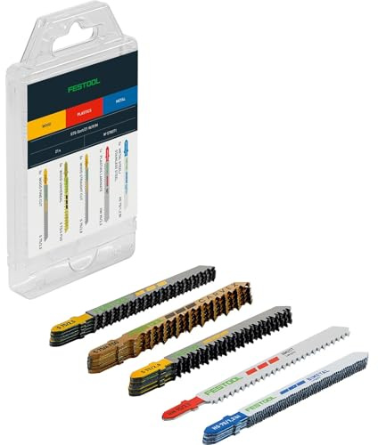 Festool Jeu de lames de scie sauteuse FESTOOL STS-Sort/21 pièces W/P/M - 578071