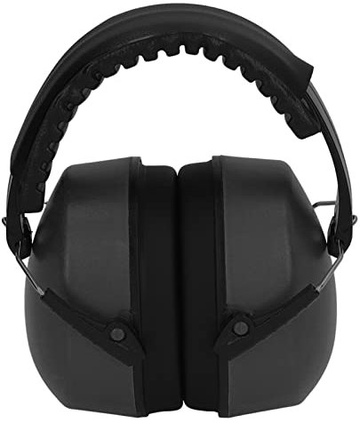 KIMISS Cache-Oreilles pour bébé Cache-Oreilles Anti-Bruit pour bébé Protection Auditive pour Nourrissons Cache-Oreilles avec Rotation Libre Casque pour bébé pour Dormir (Black)