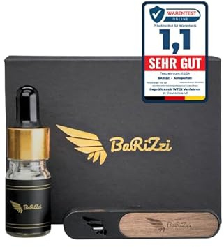 BaRiZzi Autoduft I Jasmin | Autoparfüm I Auto Lufterfrischer I Car Diffuser I Car Perfume (Jasmin, Schwarz)