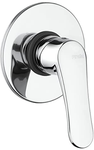 Yellowshop - Miscelatore bagno completo rubinetteria Attila lavabo bidet vasca e doccia incasso ed esterno in ottone cromato flessibile inox piletta Made in Italy (Incasso doccia)