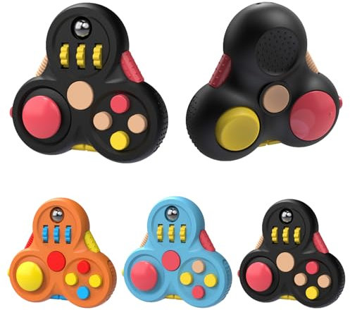 Anti-Stress Würfel Spielzeug 3 Stück Anti-Stresswürfel Cube Fidget Toy Cube Anti Stress Cube mit 6 Seiten Funktion für Kinder und Erwachsene Stressaubbau bei Nervösität