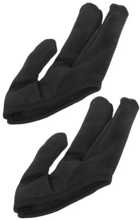 Ipetboom 2stücke Hitzebeständige Handschuhe Für Haarstyling Finger Schutz Vor Hohen Temperaturen Geeignet Für Lockenstab Glätteisen Haarfärbemittel Leicht Und Tragbar