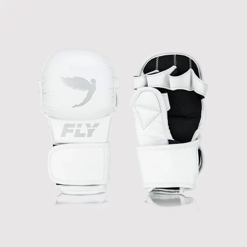 FLY Shadow 2.0 MMA Gloves — Premium Leather Grappling and Sparring Gloves for Men and Women