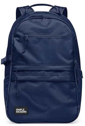 Simple Modern Ellis Backpack for School | Medium 20L Elementary Middle and High School Bookbag for Kids and Teens | Girls and Boys | Navy