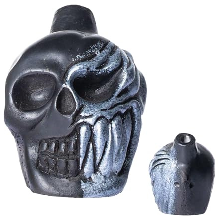 doyandader Silbatos Esqueletos Juguetes | Instrumentos de Ruidoso Halloween | Accesorios Cráneo Gritando Colección Farsas para Cosplay - para Fiesta Familiar Vacaciones Escuela Cosplay Reassemblement