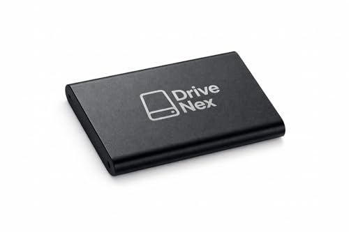 DriveNex | Disco Duro Externo | 2 terabyte | Compatible con Todos los Sistemas operativos | Almacenamiento SSD | Almacenamiento de Datos | Disco Duro Externo portátil | Disco Duro Externo (2 TB)