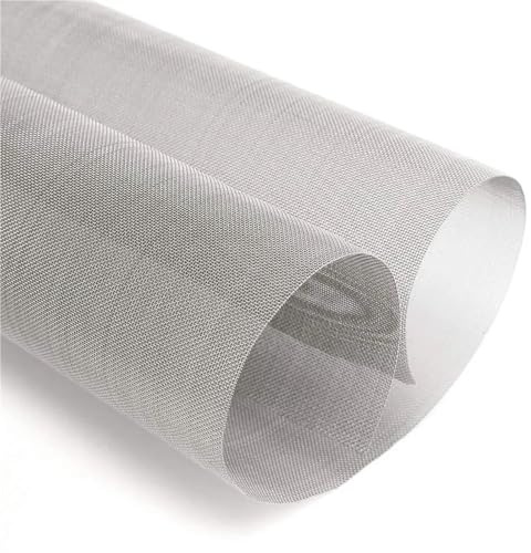 Colador de Malla de Acero Inoxidable 304, 1 Unidad, Malla de 400, Filtro de 30 micras, colador Industrial para Alimentos, lámina de Filtro de Alambre Tejido de 50 cm x 100 cm, Herramienta de
