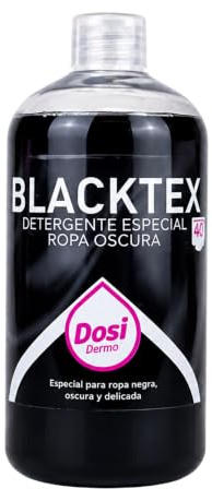 BLACK TEX Detergente para Ropa Negra, Oscura y Delicada 1 kg | Limpieza Profunda, Protección del Color y Cuidado de los Tejidos | Apto para Lavado a Mano y Máquina | Aspecto Renovado Tras Lavado