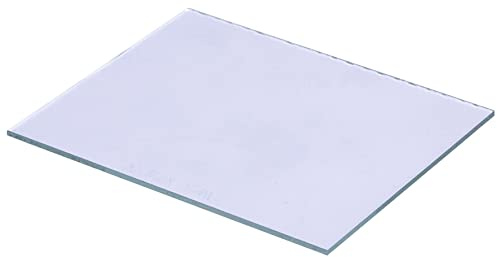 SW-Stahl 11210L-10 Vorsatzscheiben 90x110 mm, 10er Set Schweißscheiben | Ersatzscheiben aus Polycarbonat, 1,5 mm Stärke, klarer Spritzerschutz für Schweißhelm und Schweißglas, hitzebeständig