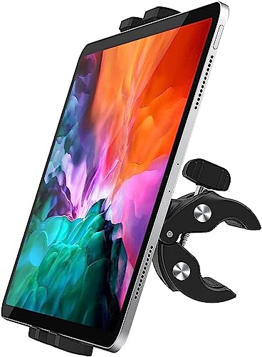 Support Tablette Vélo Appartement, Support Tablette Guidon, Super Stable | pour Tapis de Course Elliptique Gymnase Vélo de Spin pour iPad Pro Air Mini, Lenovo, iPhone 4-13 Téléphone & Tablet