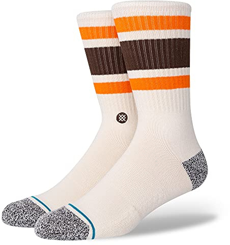 Stance Crew Sock - Boyd - Infiknit (OFF White, Medium)