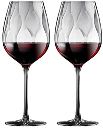 Erik Xian Bicchieri da Vino 500 ML per Vino Rosso Bicchieri da Vino Grandi Trasparenti Lavabili in lavastoviglie per degustazione di Vini, Feste