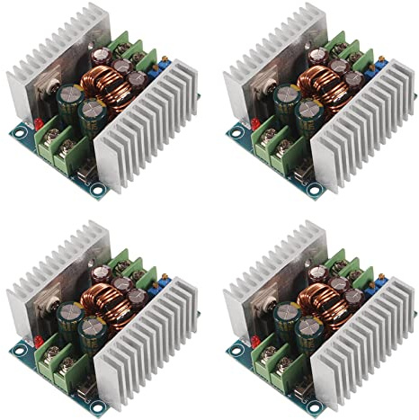D-FLIFE 20A 300W CC CV Step Down Module Adjustable DC 6-40V to 1.2-36V Voltage Regulator Buck Converter Constant Current Power Supply Module (4pcs)