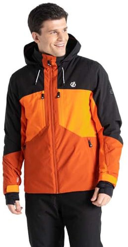 Dare 2b Herren Slopeside Jacke, Papageientaucher Orange/Schwarz, M