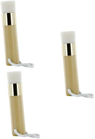 Angoily 3 Stücke Gesichtsreinigungsbürste Peeling Gesichtsbürste Hautreinigungsbürste Mit Holz