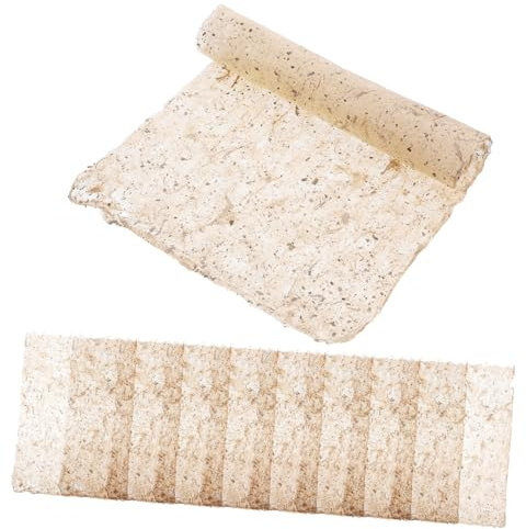 SHINEOFI Carta Per Calligrafia e Pittura Di Riso Fatta a Mano, Fogli Multipli 30x40 Cm, Multiuso Per Esercizi Di Scrittura e Arte, Adatta a Principianti e Appassionati Di Calligrafia Cinese