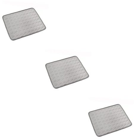 COLLBATH 3stücke Kühlmatte Für Haustiere Selbstkühlende Hundedecke Strapazierfähigem Wasserfestem Material s Schlafunterlage Für Hunde Und Katzen Mit Wärmeableitung