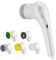 ZJchao Bathroom Tub Cleaner High-Speed Vibration 360° Swivel Body 5 Brush Heads USB Rechargeable 60-Min Battery Life for Bathtub Tile Grout Cleaning