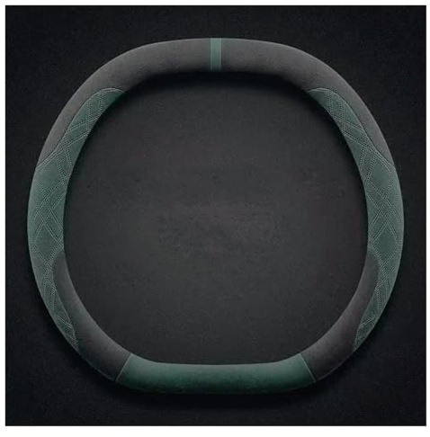Cubierta Volante para Dacia para Duster 2024 2026 Protector Volante Coche Antideslizante Accesorios Estilo Protector Volante(Duster Green C)
