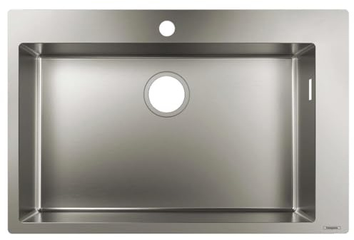 hansgrohe Küchenspüle, Einbau 660 mm für 800 mm Unterschrank, Chrom