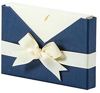 Rössler Favourite Cards | Karten mit Umschlag | Briefpapier | 8 Blanko Karten zum Selbstgestalten in DIN A6 | 8 Briefumschläge DIN C6 | ‎2,3 x 15,7 x 21,9 cm | 1 Stück | Motiv: Feder