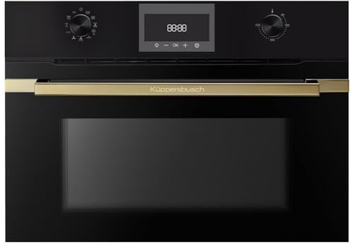 Küppersbusch CBM 6330.0 SE4 K-Series. 3 Compact Backofen mit Mikrowelle Schwarz/Gold