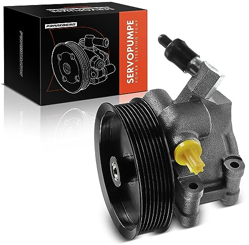 Frankberg Servopumpe Hydraulikpumpe Lenkung Mit Riemenscheiben Kompatibel mit Transit FD FB FS FZ FC FA FM FN 2.4L Diesel 2000-2006 Replace# 1C1C3A696AA