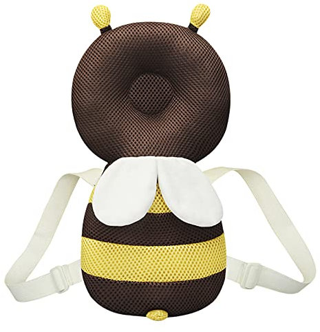 JINTN Baby Head Schutzpolster Babykopfkissen Sicherheitskissen Safety Pad Kissen Kopfstützen Rückenschutzkissen Stützkissen für Kleinkinder zum Krabbeln und Laufen Lernen