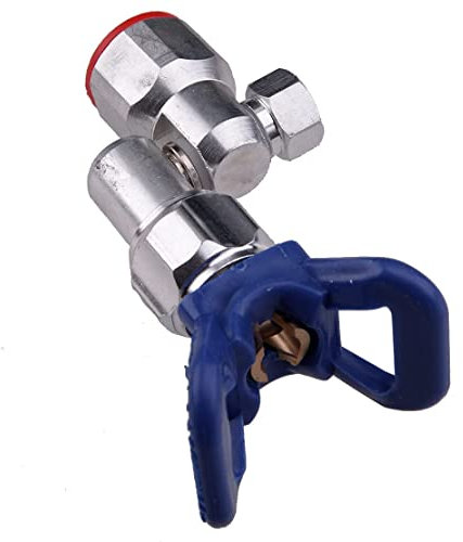 DNKKQ Hochleistung Clean Shot Absperrventil Drehgelenk passend für Airless Spritzgerät 7/8 Gewinde Airless Farbspray und Verlängerungen Zufriedenheit Qualitätszubehör