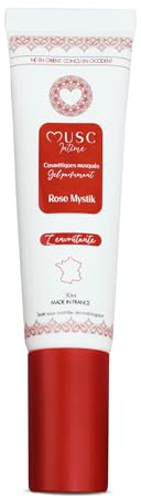 MUSC INTIME La Marque Officielle - Gel parfumant - Rose Mystik - L'Envoûtante - Soin Femme - Absorbe Les Odeurs Les Plus Intimes - Tenue 48h - Flacon Pompe - 30ml