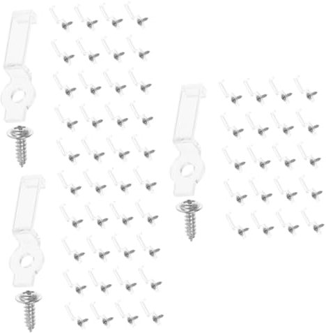 DOITOOL 300stücke Pack Lichtstreifen Halterungen Clips Sicheren Von -leisten Für Zuhause Und Gewerbe Installieren Und Vielseitig Einsetzbar