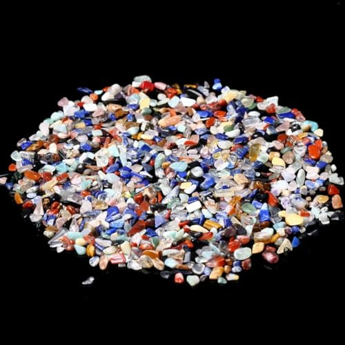 Pierres naturelles, cristaux de gravier, minéraux de quartz, guérison Reiki, agates roulées, spécimens d'aquarium, décoration d'intérieur, cristal mixte, 100 g