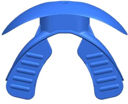 Hobngmuc Fußball-Mundstück, Fußball-Mundschutz mit Riemen,Tragbarer Sport-Mundschutz für Herren | Sportmundstück-Zahnschutz mit Trageband für Sportarten mit hoher Belastung