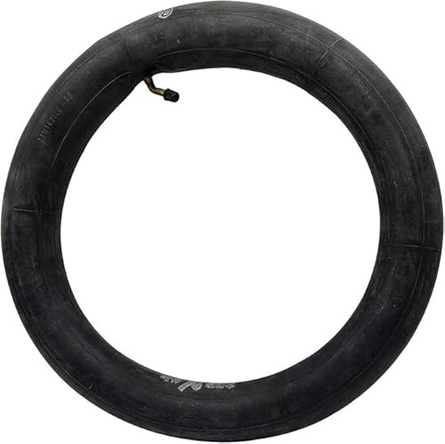 Cykelslang AV, cykelslangar gummislang elcykeltillbehör för elcyklar med böjd metallventil, 14 x 2,125 slang, cykelslang Dunlop, ventil av robust gummi