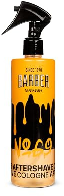 Barber Marmara Cologne Aftershave No.69 – Süßes Barber Cologne – Karamell, Honig & Vanille mit weißem Moschus – Aftershave, Body Spray & Parfumalternative – 400 ml
