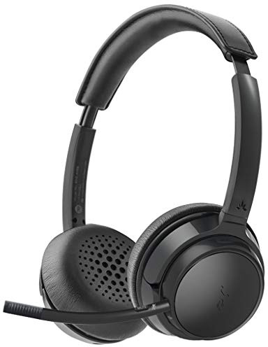 Avantree AH6B Bluetooth 5.0 Auriculares con Micrófono Desmontable, Auriculares Inalámbricos TV de Alta Fidelidad, 22 Horas de Tiempo de Juego, para el Hogar, Ordenador PC, Skype, Teléfonos, Tabletas