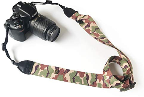 Alled Camera Strap Neck,Camera Strap for Canon Nikon Sony Lumix Kodak Fuji Olympus Dslr Universal,Vintage Soft Comfortable Adjustable Quick Release Camera Shoulder Neck Strap