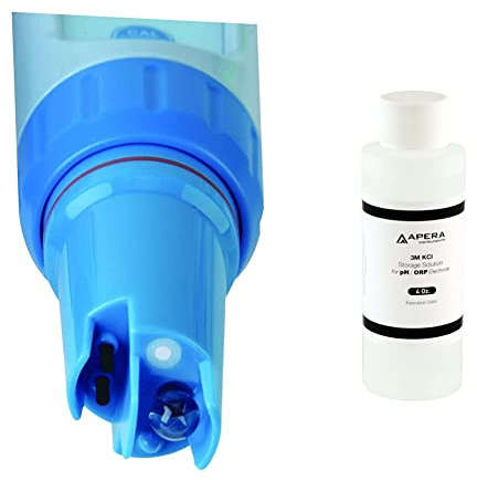 Apera Instruments PC60-E Multiparameter-Elektrode, Ersatz für PC60 Multi-Parameter-Messgerät & Apera Instruments Elektrolyt Lösung 3M (250 ml)