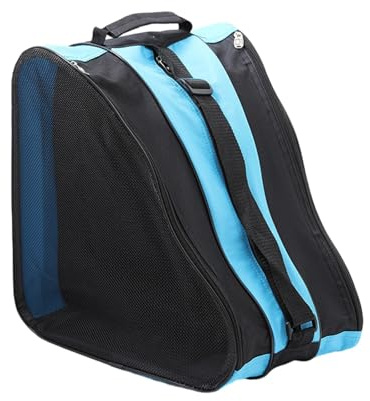 Baoblaze Unisex Rollschuhtasche, Rollerskates Bag mit Verstellbarem Schultergurt, Schlittschuhe Transporttasche, Schlittschuhe Aufbewahrungstasche, Eislauf Inliner Tasche für Kinder Erwachsene