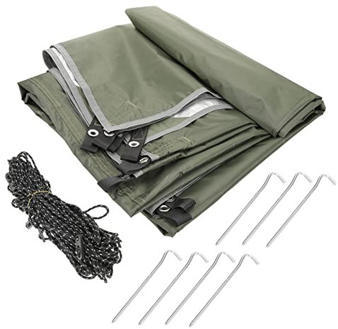 Anneome 1set Lightweight Camping Tarp Uv Outdoor Canopy for Person Easy Setup Sunshade for Beach Picnic Hiking and Adventure Activities