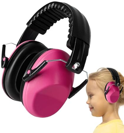 Cuffie con cancellazione del rumore, protezione per le orecchie dei bambini | Tappi per le orecchie regolabili insonorizzati - Protezioni acustiche accoglienti, cuffie antirumore di sicurezza