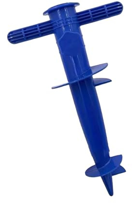 Anclajes portátiles para el suelo, estacas resistentes para tiendas de campaña, sombrillas de playa, configuraciones rápidas en tierra de arena, paraguas de jardín, soporte de suelo