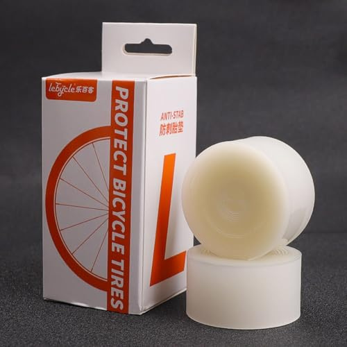 Protezione per pneumatici per biciclette, 2 rotoli contro forature e pericoli (700C)
