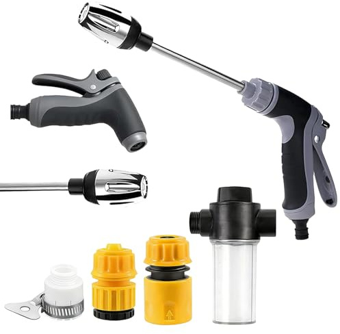 Power jet Hochdruckpistole Gartenschlauch Aufsatz, Hochdruckreiniger Pistole Gartenschlauch Pistole, Garten Spritze, Hydrojet Power Washer, Für Terrasse & Garten Autowäsche