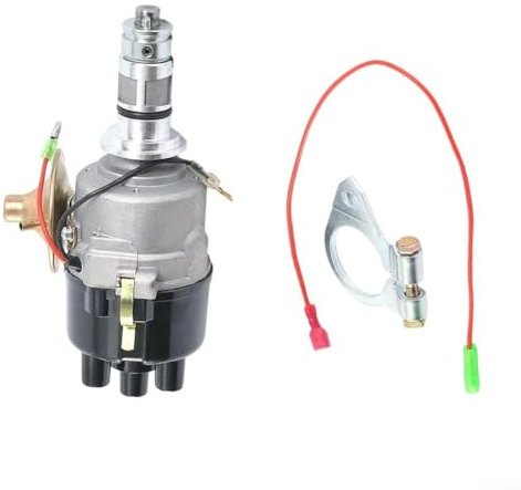 MeevrgR Electronic Ignition Distributor for Lucas 25D / 45D / DM2 for Classic British Cars for MGB, for Land Rover, for Triumph, SI-AT64001