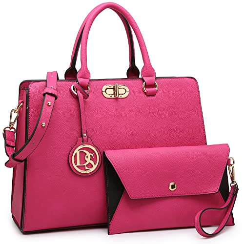Dasein Bolsos para mujer Grande 23- fucsia