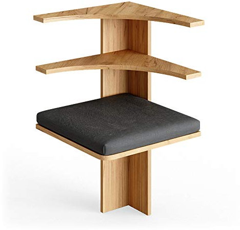 Vicco Details Eckbankgruppe Roman Esszimmergruppe Sitzgruppe Küchensitzgruppe Bank Tisch Hocker (Sandeiche, Sitzecke)