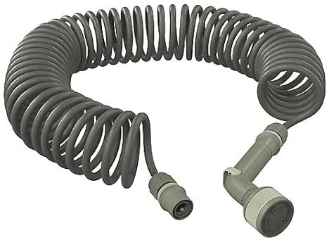 Spiral Hose Pipe Set (L)15m, Material Plastic, Colour Green, 1 in Pack
