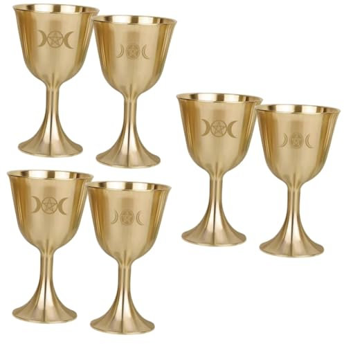 PRETYZOOM 6pcs Cup Offering Cup Capacity Desktop Buddhism Multi-Function Holy Offering Supplies
