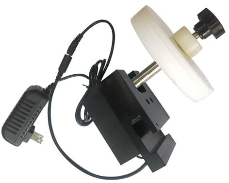 Elektrische Halterungen zum Reinigen von Schallplatten mit automatischer Drehung, Drehgestell für Schallplattenreiniger, Gestell für Ultraschallreiniger, für 6-Liter-Ultraschallreiniger (nur Halteru